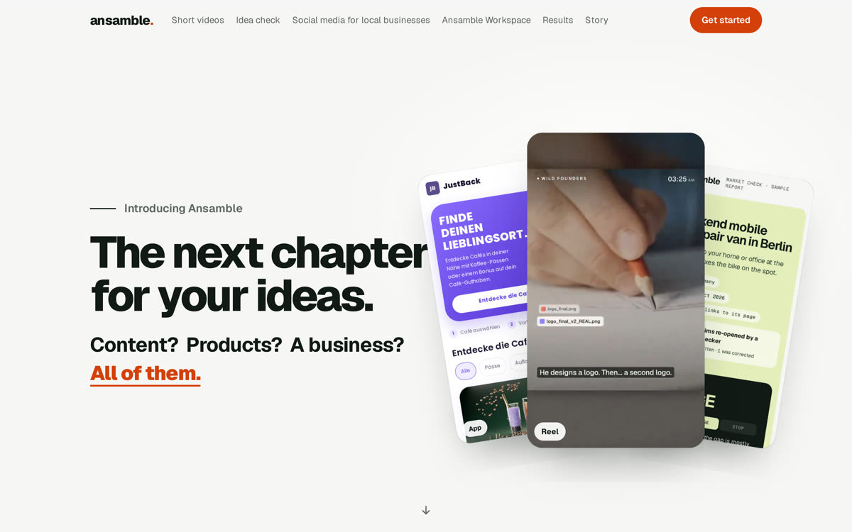 The Ansamble website